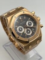 Audemars Piguet Royal Oak 26022OR.OO.D098CR.02 Chronograph Rose Gold Grey Dial - Image 3