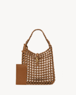 Saint Laurent LE 5 À 7 large in wood beads