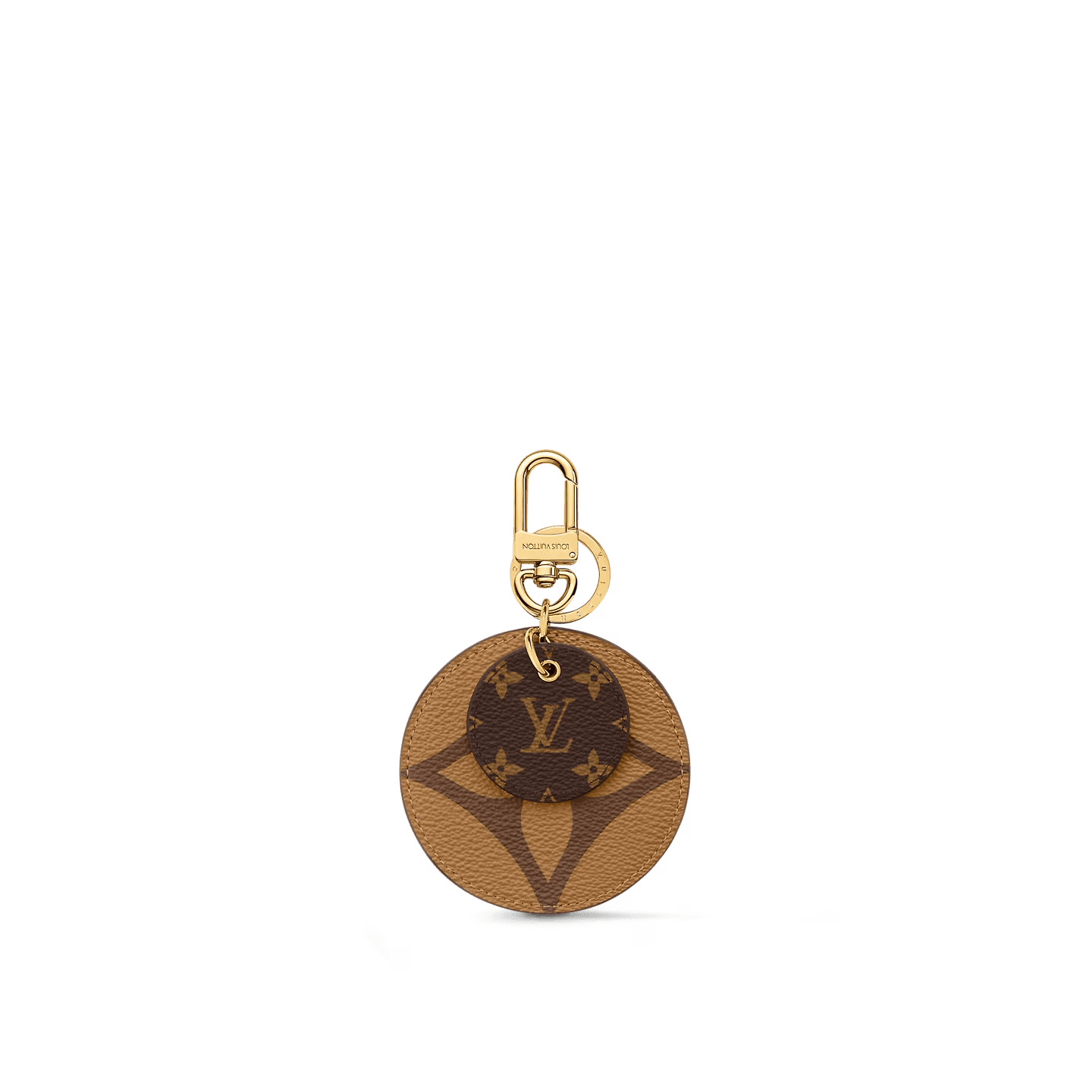 056feb01f816b97ef99ef05da288f8e2 Louis Vuitton M69317 MONOGRAM REVERSE bag charm and keychain - Image 1