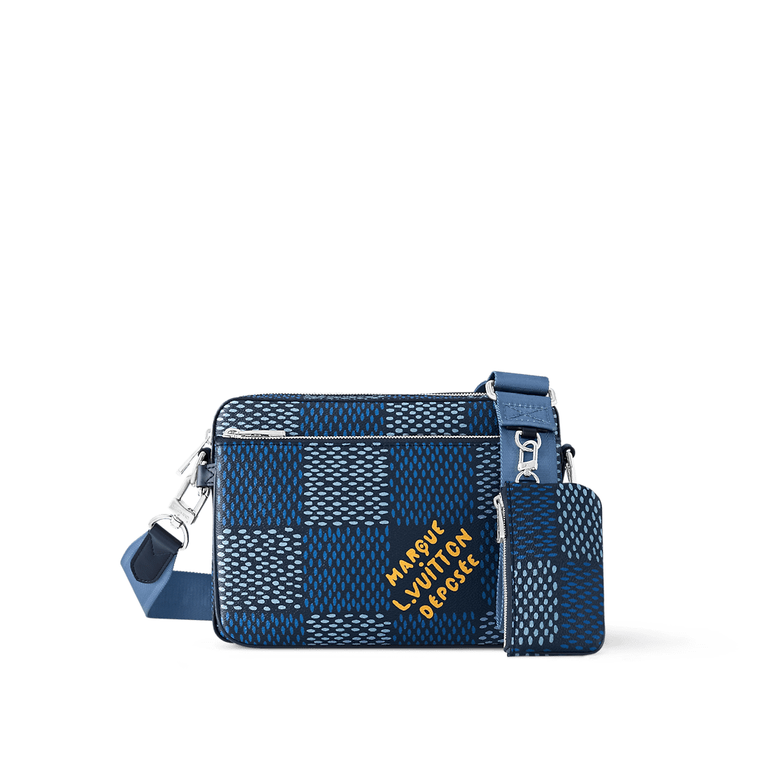 0KCnpBoV-e36a78ec-8dfc-459a-a041-1f837e9ae67a Louis Vuitton N40694 Trio Messenger - Image 1