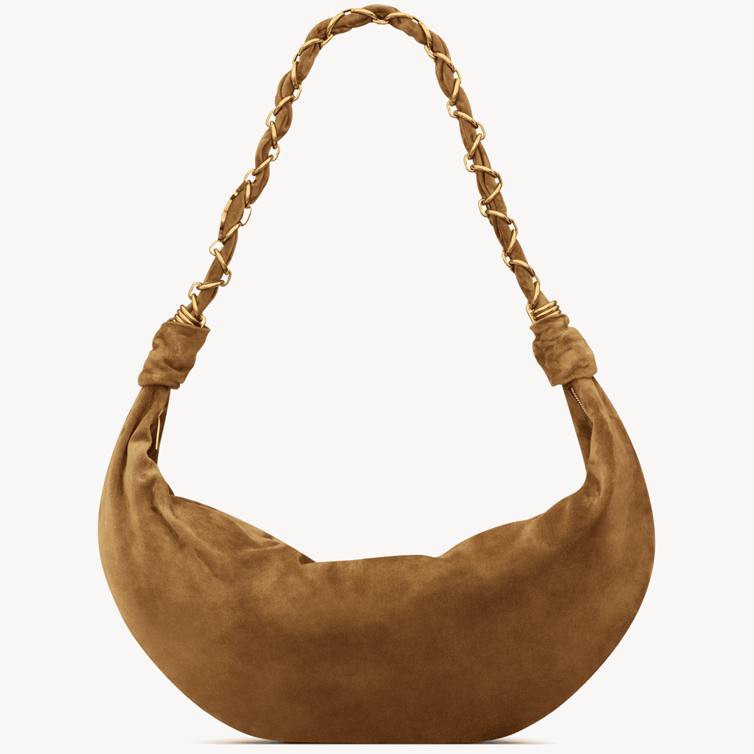 0b9424bbf28a8cc211e9e8a507cbd9fe Saint Laurent AMALIA hobo in suede - Image 1