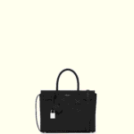 Saint Laurent SAC DE JOUR BABY bag in grained leather