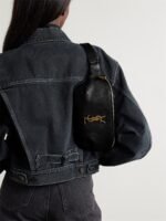 SAINT LAURENT Cassandre textured-leather belt bag - Image 2