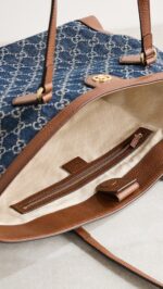 Gucci Blue Denim Ophidia Medium Tote - Image 5