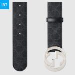 GUCCI Belt with Interlocking G buckle - Image 2