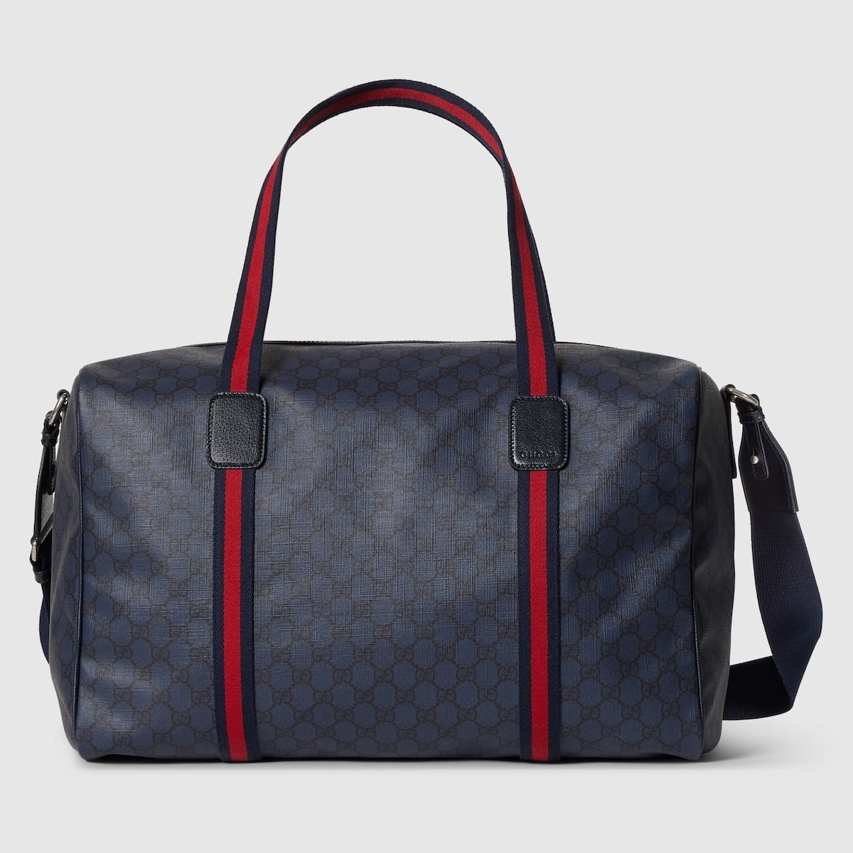 10001-12-4 Gucci Medium duffle bag with Web - Image 1