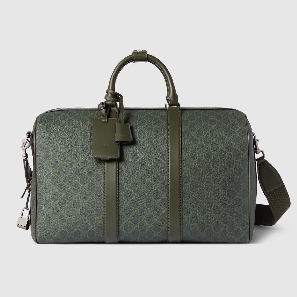 10001-12 Gucci Monogram medium duffle bag - Image 1