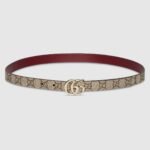 GUCCI Reversible GG Marmont thin belt