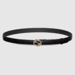 GUCCI Belt with Interlocking G buckle