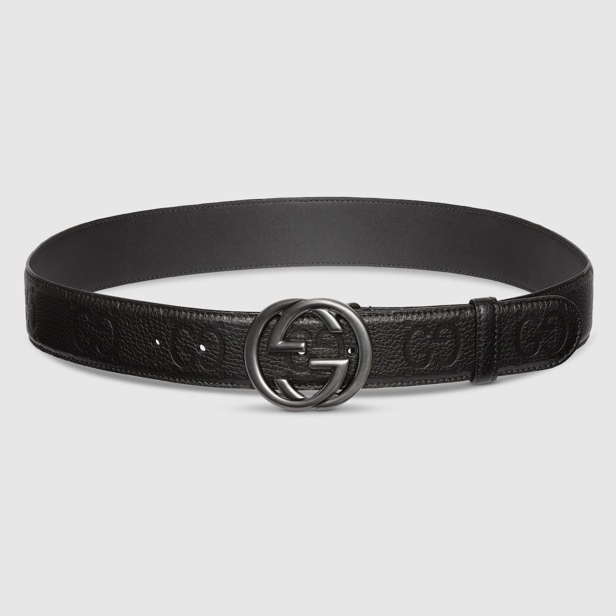 10001-8 GUCCI Belt with Interlocking G buckle - Image 1