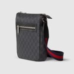 GG Black small messenger bag - Image 8