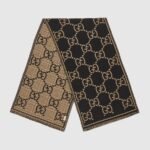 Gucci Check GG wool scarf - Image 2