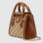Gucci Diana crystals small tote bag - Image 8