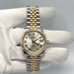 Rolex Datejust 31 278273 ‘Ladies’ Yellow Gold Stainless Steel Silver Dial - Image 3