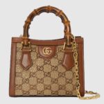 Gucci Diana crystals small tote bag - Image 2