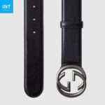 GUCCI Belt with Interlocking G buckle - Image 3