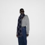 Gucci Check GG wool scarf - Image 3