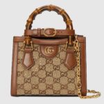 Gucci Diana crystals small tote bag - Image 3