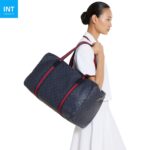 Gucci Medium duffle bag with Web - Image 4