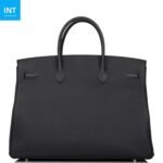 Hermès Birkin 40 Black Togo Palladium Hardware - Image 4