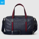 Gucci Medium duffle bag with Web - Image 6