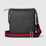 GG Black small messenger bag - Image 7
