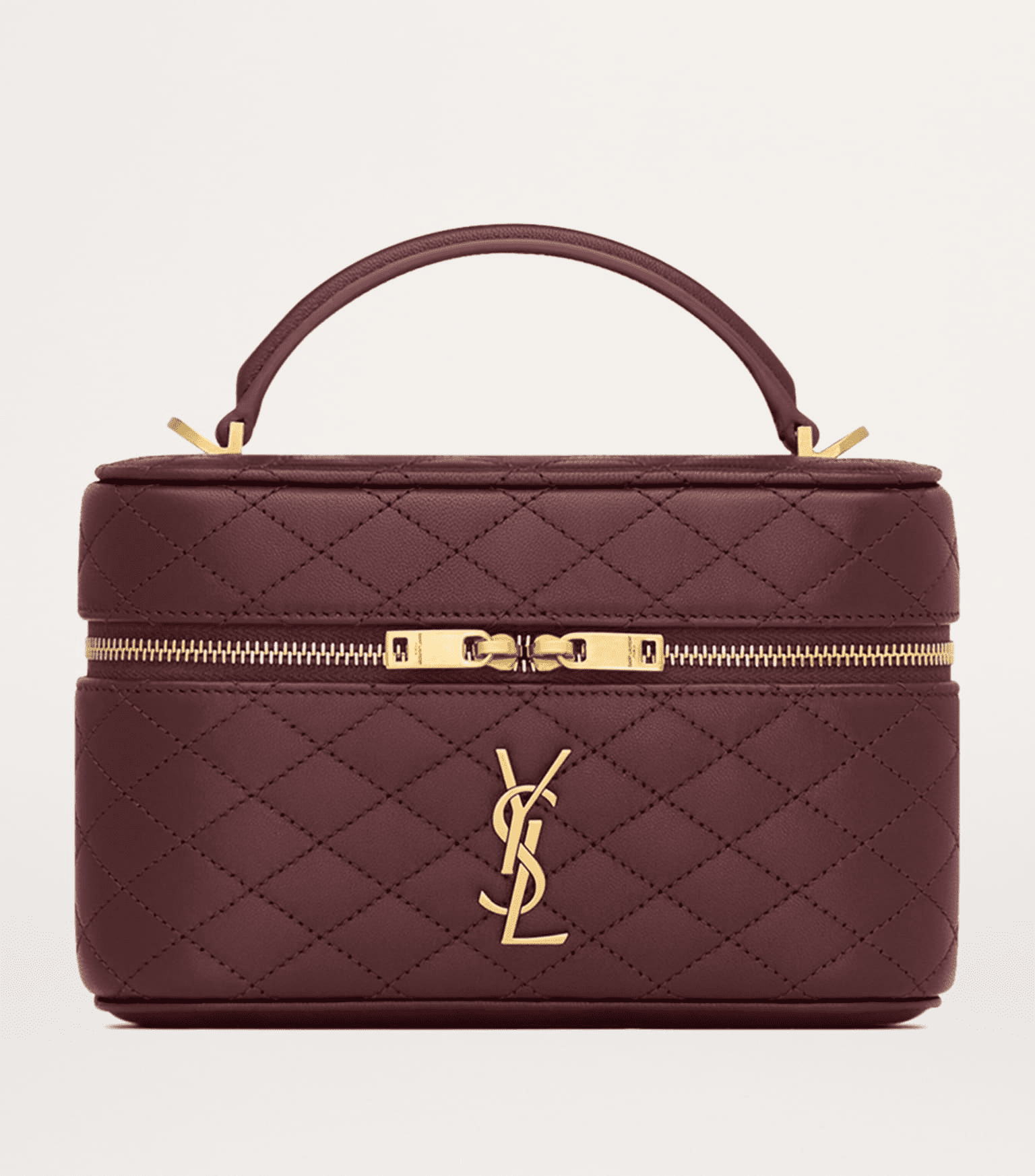 1004f60c5c8d64468e6a4b2e449fb503 Saint Laurent gaby vanity bag in lambskin - Image 1