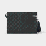 Gucci pouch with grey trim - Image 3
