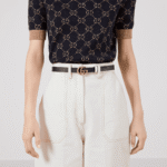 GUCCI GG Marmont reversible thin belt - Image 3