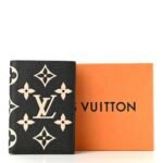 Louis Vuitton Empreinte Monogram Giant Passport Cover Black Beige - Image 3