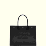 Saint Laurent Rive Gauche small tote bag in smooth leather