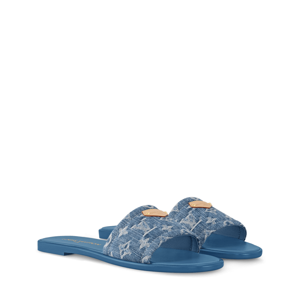 145781ae093f442d04e0a74162c5ca15 Louis Vuitton 1AGX78 Lily Flat Mule - Image 1