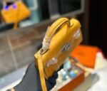 Hermès Amber EPSOM Calfskin Mini Kelly 20cm - Image 6