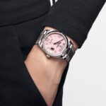 Rolex Day-Date 36 128239 White Gold Pink Opal Diamond Roman Numerals Dial - Image 2