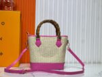 Louis Vuitton Raffia Petit Bucket Tote - Image 4