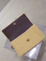 Saint Laurent kate 99 tassel in raffia - Image 12