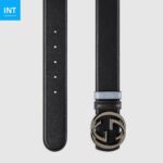 GUCCI Reversible belt with Interlocking G buckle - Image 3
