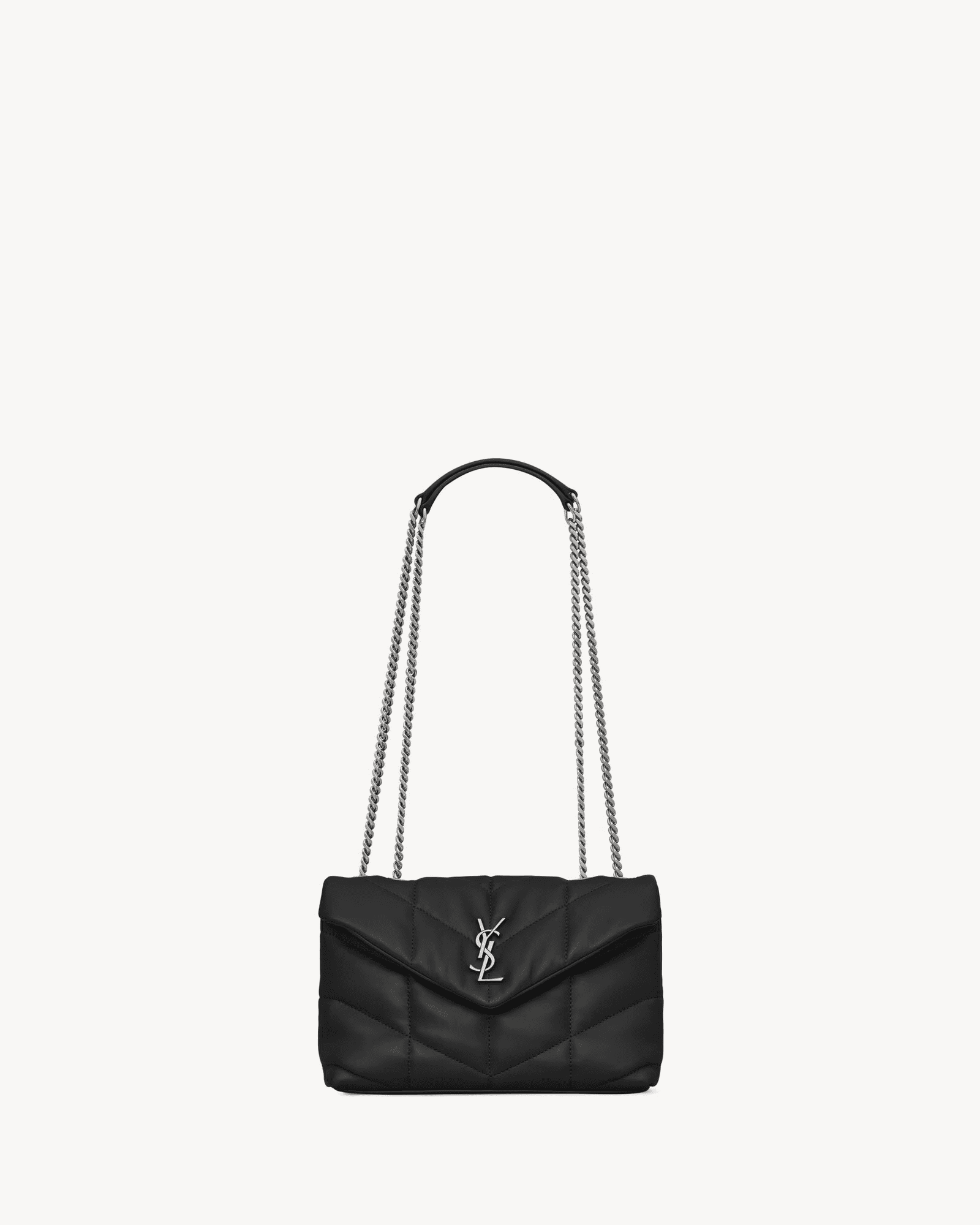 219587f42ad25e98fd68b0b677f0ce4a Saint Laurent Toy Puffer in lambskin - Image 1