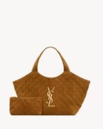 Saint Laurent ICARE Medium in quilted suede - Image 2