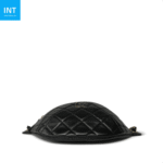 CHANEL 24A Black Lambskin Quilted Waist Bag - Image 3