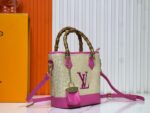 Louis Vuitton Raffia Petit Bucket Tote - Image 2
