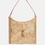 Saint Laurent Oxalis crochet raffia shoulder bag