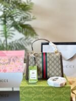 GUCCI OPHIDIA TOP HANDLE SMALL BAG - Image 7