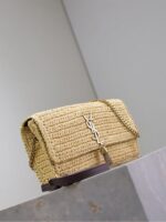 Saint Laurent kate 99 tassel in raffia - Image 6