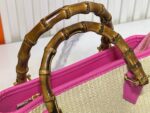 Louis Vuitton Raffia Petit Bucket Tote - Image 5
