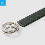GUCCI Reversible GG Monogram belt - Image 5