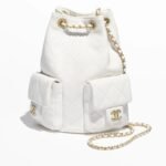 Chanel Cruise 2024/25 Backpack（White）