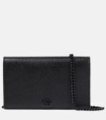Gucci GG Marmont leather wallet on chain