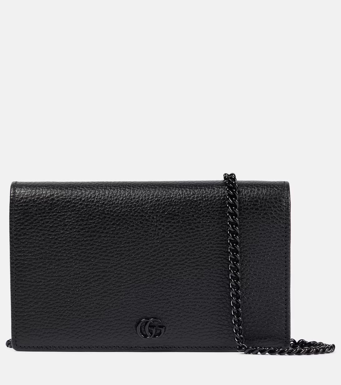 3558c91e655ccf6e2bdaae327149c0af Gucci GG Marmont leather wallet on chain - Image 1