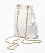 Chanel Cruise 2024/25 Backpack（White） - Image 3